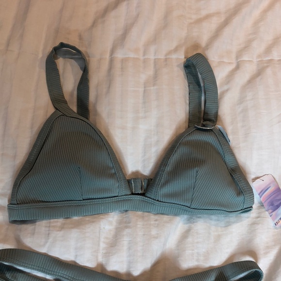 NWT Forever 21 Ribbed Bikini - Picture 4 of 8